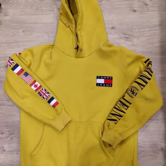 Cosy Hoody Tommy Jeans Hoodie Flag Tommy Jeans Flag Men's Track Top